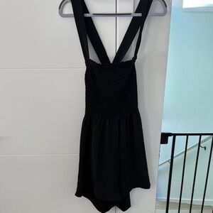 Pink Lily Black Jumpsuit